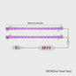USB LED Groeilamp Kweeklamp Full Spectrum Dimbare Plantenlamp met Timer voor Binnen