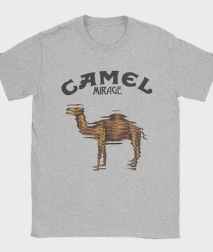 Retro Camel Cigarettes T-Shirt - Vintage Oversized Unisex Kleding