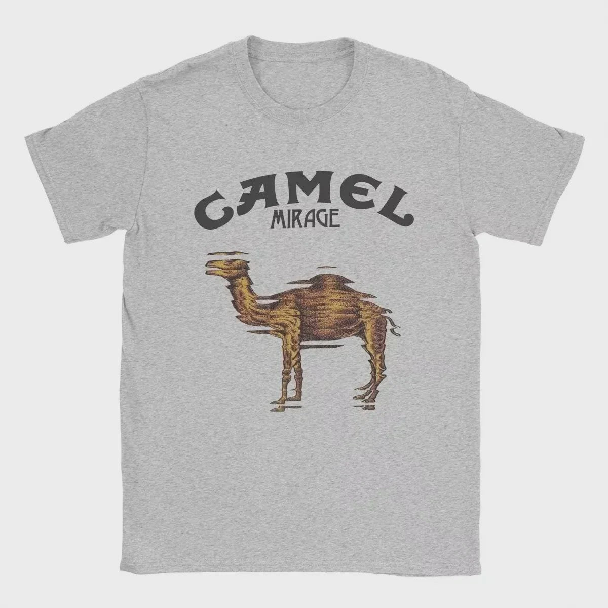 Retro Camel Cigarettes T-Shirt - Vintage Oversized Unisex Kleding