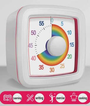 Visuele Timer 60 Minuten - Kinderen & Studenten - Zelfdiscipline & Tijdsmanagement