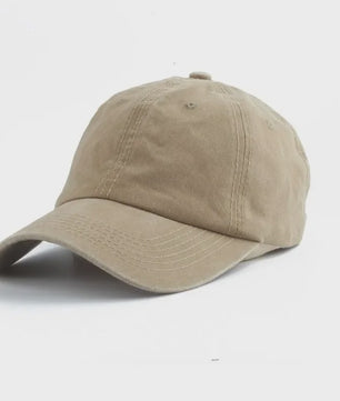 Vintage Washed Denim Baseball Cap - Unisex Snapback Hoed