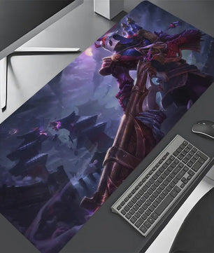 League of Legends Jhin XXL Gaming Mouse Pad - 900x400mm Speelmat voor PC & Bureau