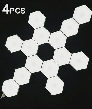 Modulaire Hexagon LED Wandlampen - Touch Gevoelig & DIY Combinatie