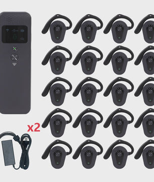 Professioneel 2.4GHz Draadloos Tour Guide Systeem met Groene Laser Pointer en Audio Headset
