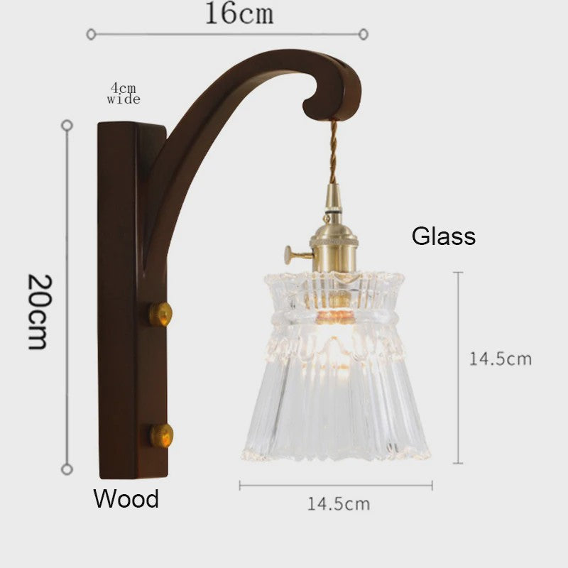 Koperkleurige Glazen Hanglamp - Stijlvolle LED Plafondlamp voor Woonkamer, Slaapkamer & Keuken