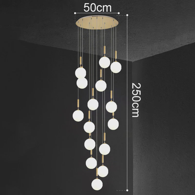 Moderne LED Plafond Hanglamp - Stijlvolle Verlichting voor Woon- en Eetkamer