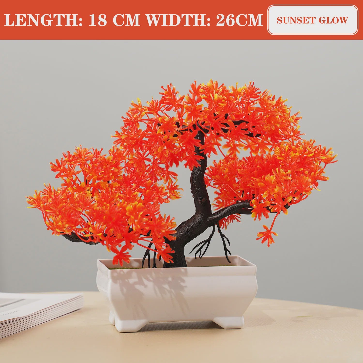Kunst Bonsai Boom Potted Plant - Decoratieve Kunstplant voor Huis & Kantoor