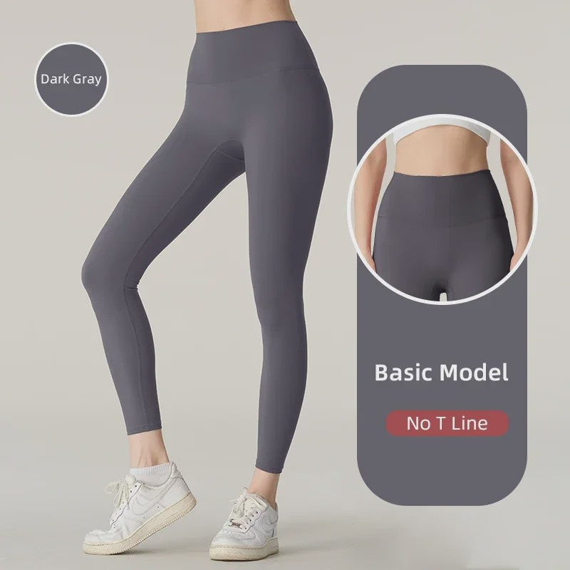 Comfortabele Dames Leggings - Hoge Taille Yoga & Fitness Broek