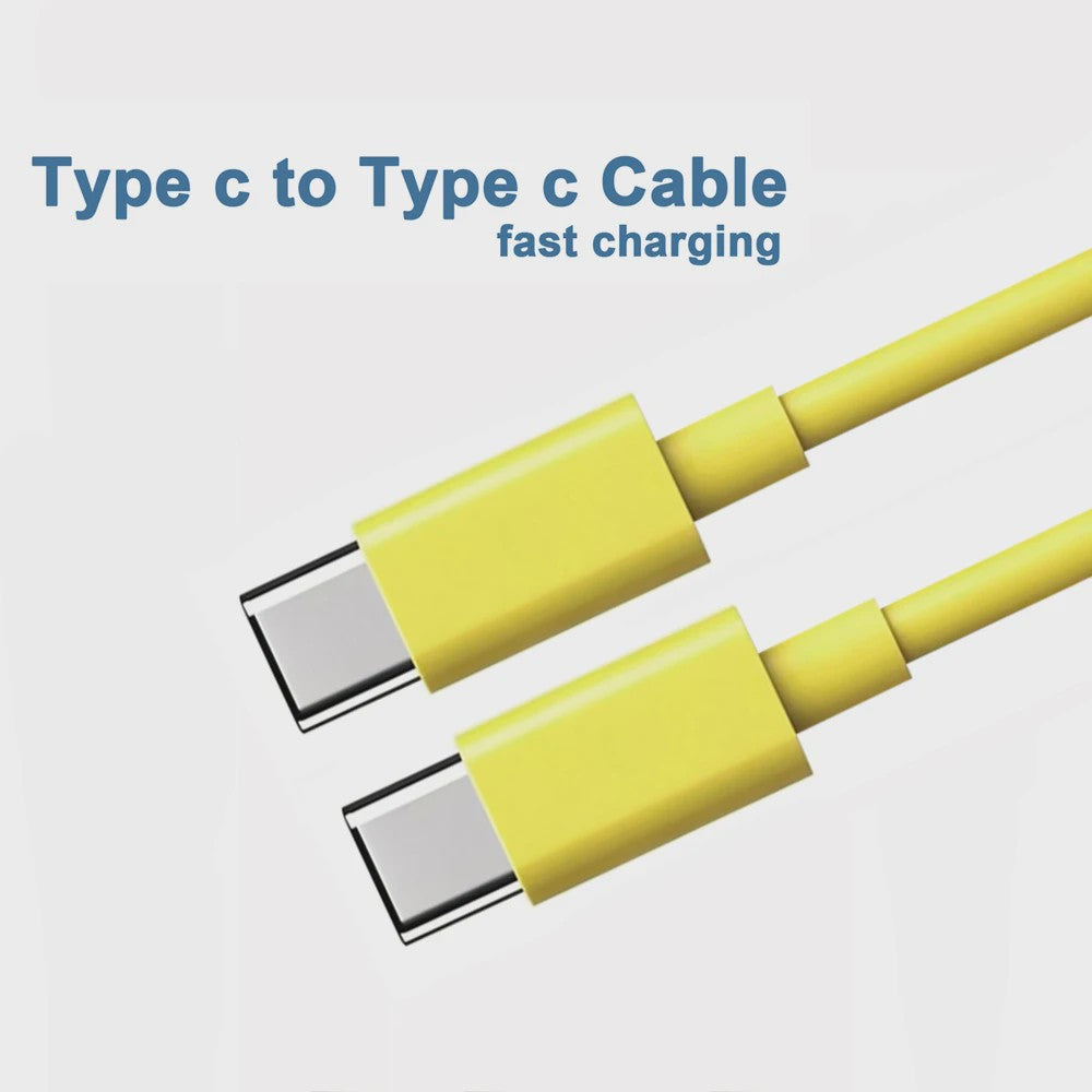 USB-C naar USB-C Kabel 60W PD Snelladen & Data | 1M/2M/3M