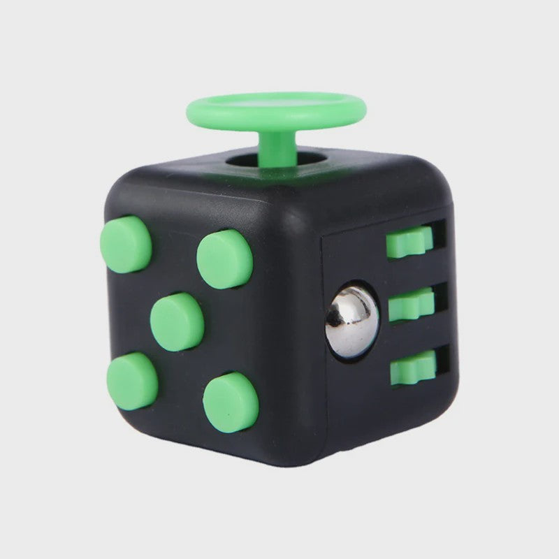 Fidget Cube & Dodecahedron: 6/12 Zijden Stressverlichter & Sensorisch Speelgoed