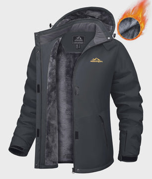 TACVASEN Dames Winter Parka Jas - Fleece gevoerd, Waterdicht & Winddicht Ski Jack