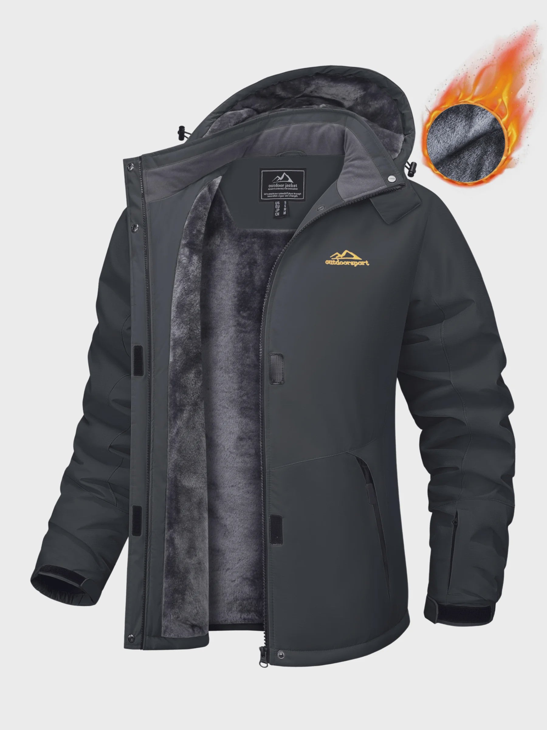 TACVASEN Dames Winter Parka Jas - Fleece gevoerd, Waterdicht & Winddicht Ski Jack