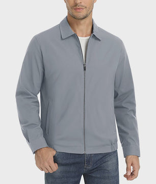 MAGCOMSEN Heren Lichtgewicht Casual Jack met Rits