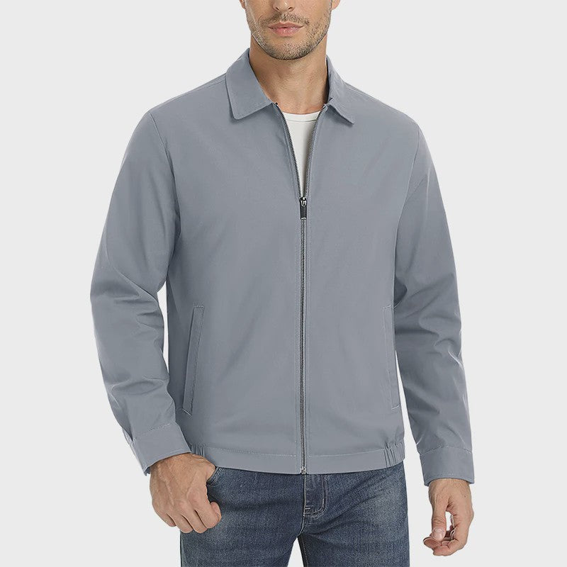 MAGCOMSEN Heren Lichtgewicht Casual Jack met Rits