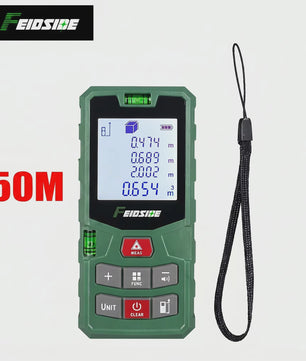 HAUPTSON Laser Afstandsmeter 70/100M - Precisie Meetinstrument voor Afstand, Oppervlakte & Volume