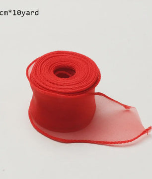 Luxe Chiffon & Organza Lint - Perfect voor Knutselen, Cadeauverpakking & Bruiloftsdecoratie