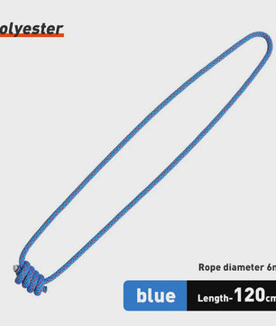 Xinda Prusik Touw 6mm x 120cm - Duurzaam Accessoire Touw voor Klimmen