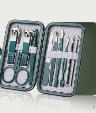 Professionele Manicure & Pedicure Set - 7/10/12/18 Delig - Roestvrij Staal met Reisetui