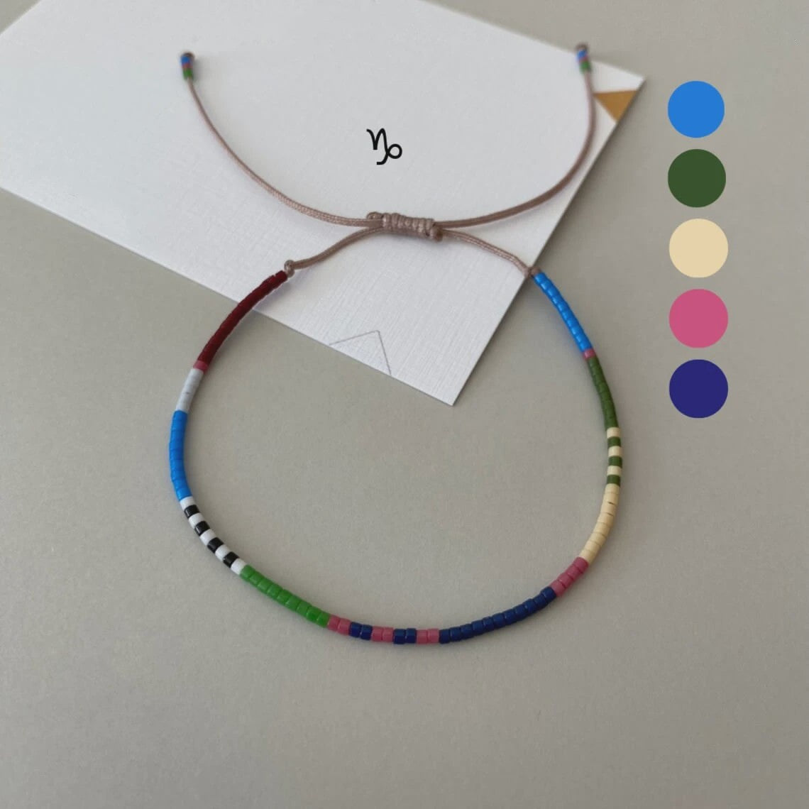 Handgemaakte Miyuki Kralen Armband - Dierenriem Teken Sieraden