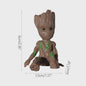 Groot Plantenpot & Decoratief Figuur - Leuke Woondecoratie