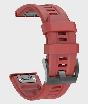 QuickFit Siliconen Horlogeband 22mm/26mm voor Garmin Fenix 7/7X, Epix Gen 2, Enduro 2 & Fenix 5/6 Series