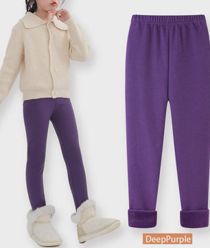 Warme Fleece Lined Leggings voor Meisjes (3-11 Jaar) - Zacht & Comfortabel