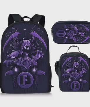 Fortnite Schooltas Set: Rugzak, Pennenhouder & Lunchtas voor Kinderen