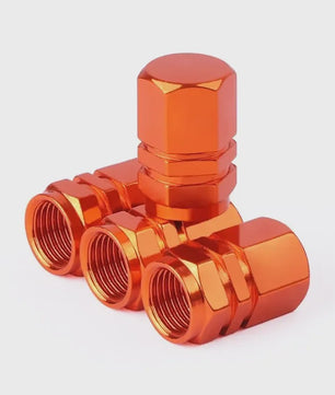 Set Aluminium Ventieldopjes - Universeel voor Auto, Motor, Fiets - Stof- en Waterdicht