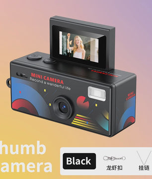 Retro Mini Digitale Camera met Sleutelhanger & Flip Screen - 720P Video Recorder