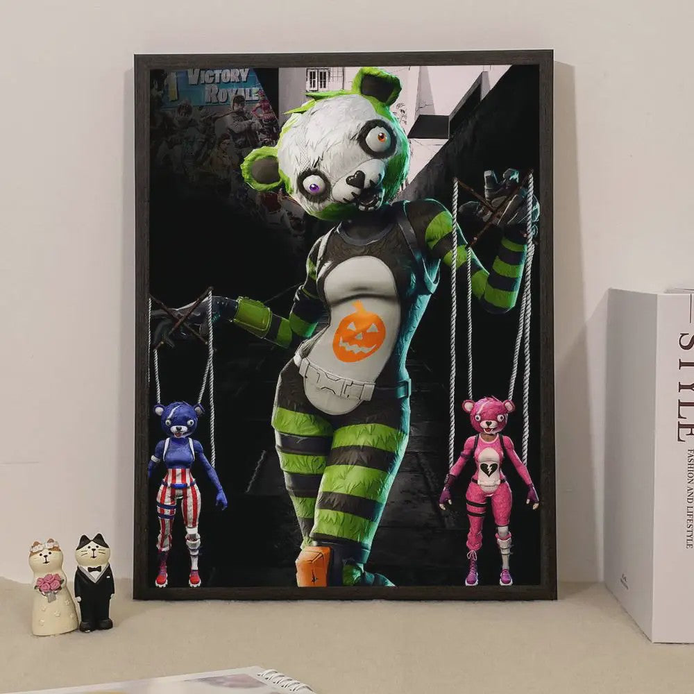 Fortnite Game Poster - Decoratieve Muurkunst voor Fans