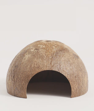 Natuurlijk Kokosnoot Hamsterhuis - Veilige & Bite-resistant Schuilplaats en Speelgoed voor Kleine Huisdieren
