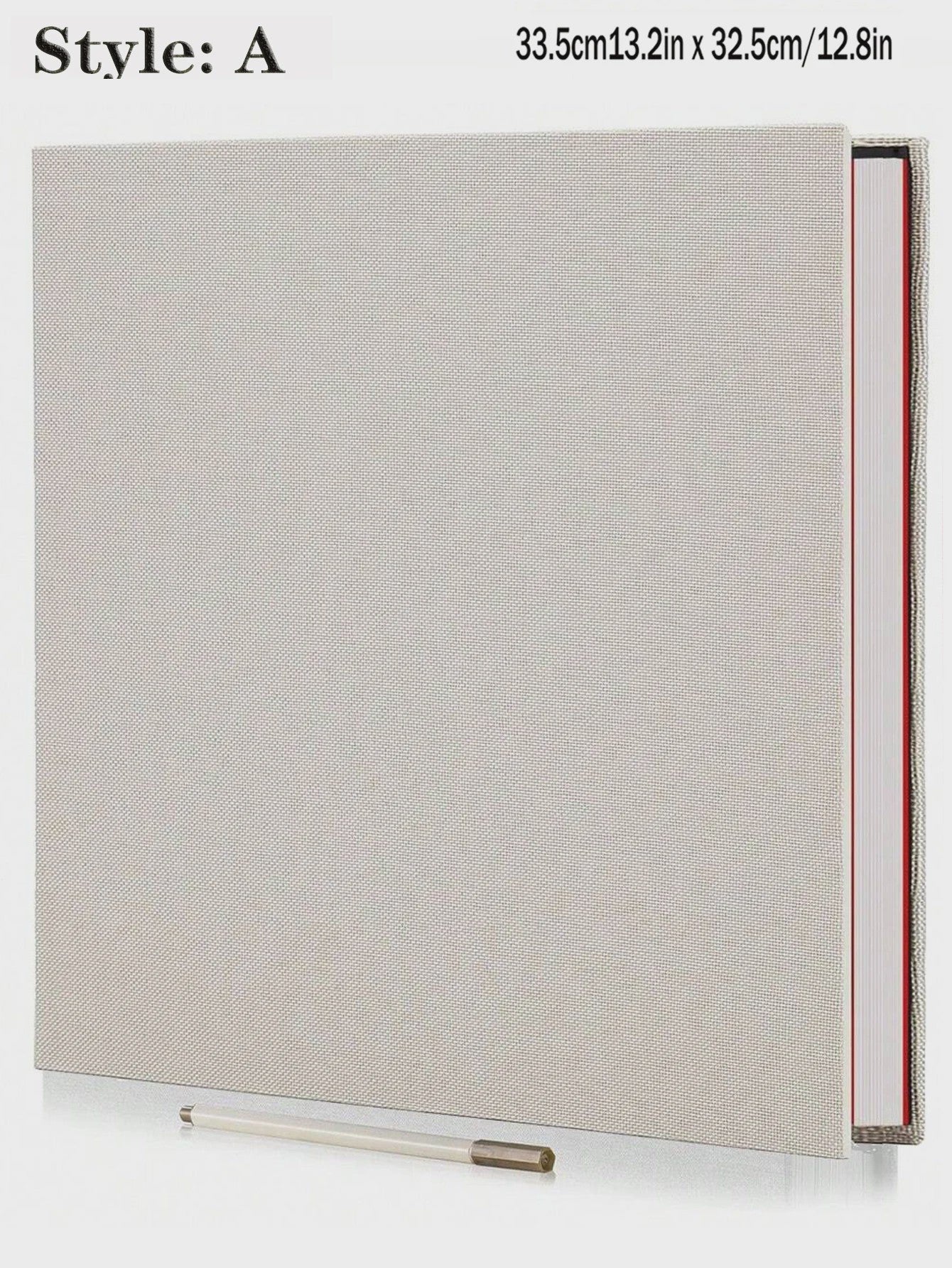 Linnen Fotoalbum Zelfklevend - DIY Scrapbook voor 2x3 tot 8x10 Inch Foto's