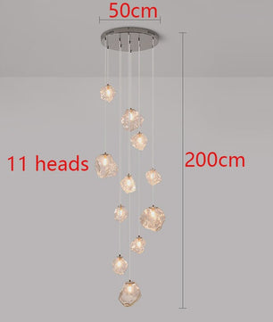 Moderne LED Hanglamp - Stijlvolle Plafondlamp voor Woonkamer & Trappenhuis