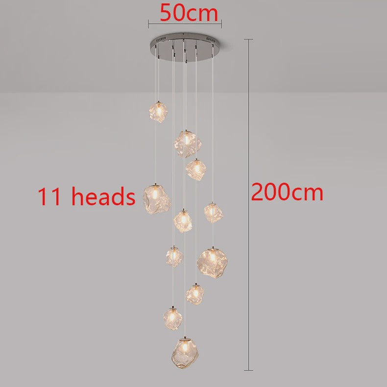 Moderne LED Hanglamp - Stijlvolle Plafondlamp voor Woonkamer & Trappenhuis