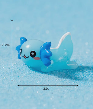 35x Schattige Axolotl Miniatuur Ornamenten - Perfect voor Aquarium & Sprookjes Tuin Decoratie