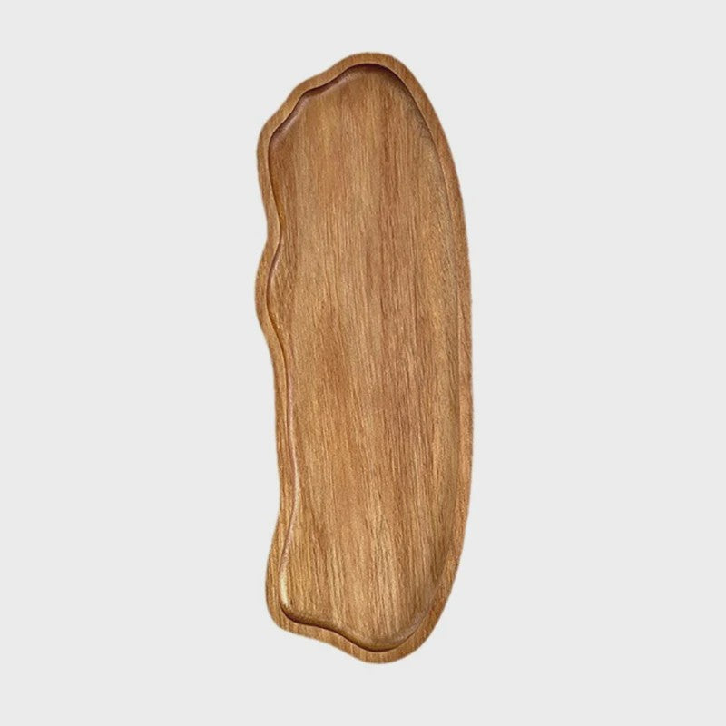 Set Ovalen Houten Serveerschalen - Stijlvol en Duurzaam