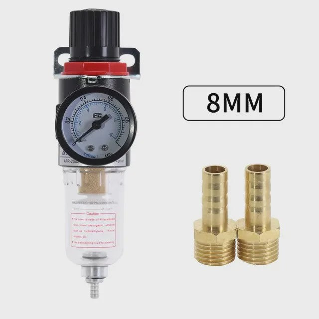 AFR-2000 Pneumatische Filter met Drukvregelaar en Manometer