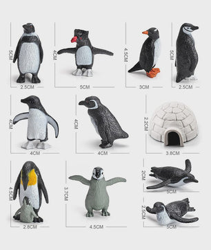 Plastic Dieren Speelgoed Collectie: Zee, Land & Insecten Miniatuur Set voor Kinderen
