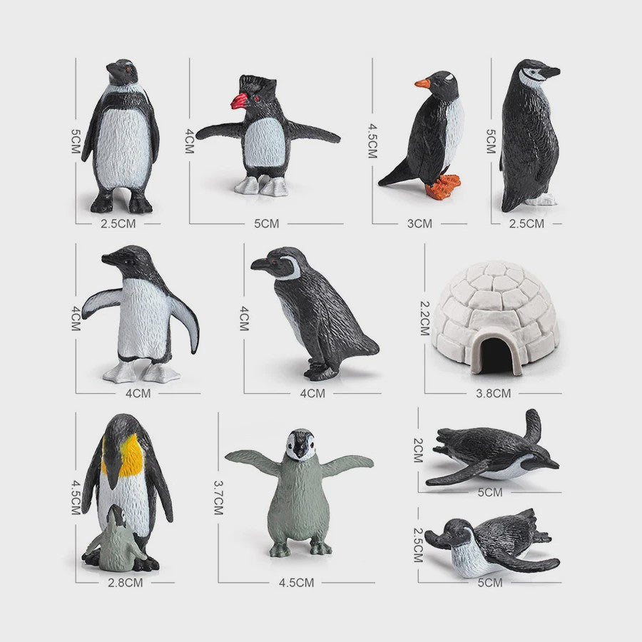 Plastic Dieren Speelgoed Collectie: Zee, Land & Insecten Miniatuur Set voor Kinderen