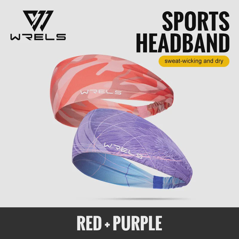 WRELS Sport Hoofdband - Vochtafvoerend & Ademend voor Dames en Heren