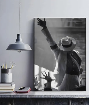 Iconische Michael Jackson Poster - Retro Muziek Kunst Decoratie