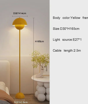 Danish Bud Design Lamp - Stijlvolle Vloerlamp en Tafellamp met E27 Fitting