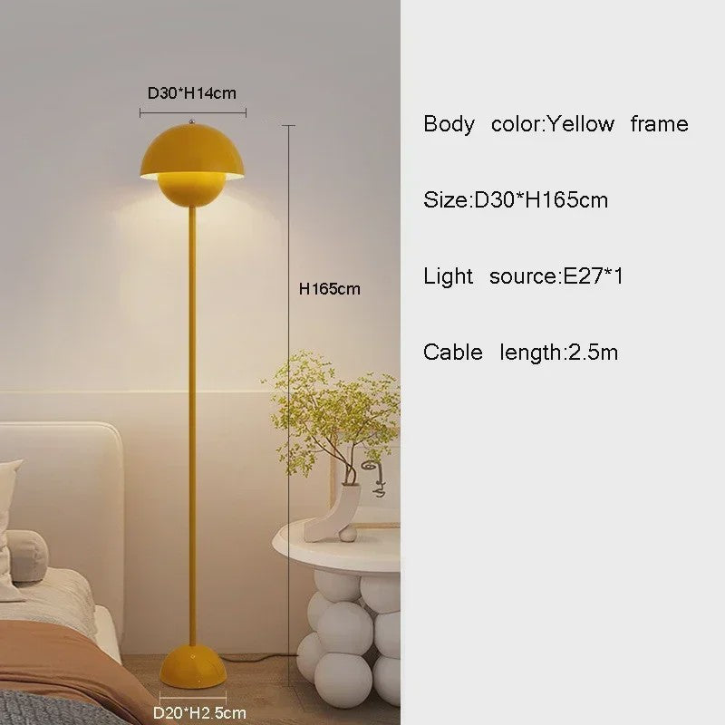 Danish Bud Design Lamp - Stijlvolle Vloerlamp en Tafellamp met E27 Fitting