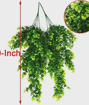 Kunstplant Hangplant Boston Varen 80cm - Decoratieve Nep Plant voor Binnen en Buiten