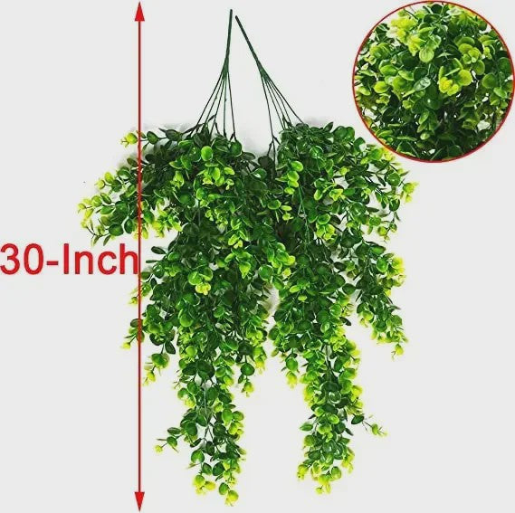 Kunstplant Hangplant Boston Varen 80cm - Decoratieve Nep Plant voor Binnen en Buiten