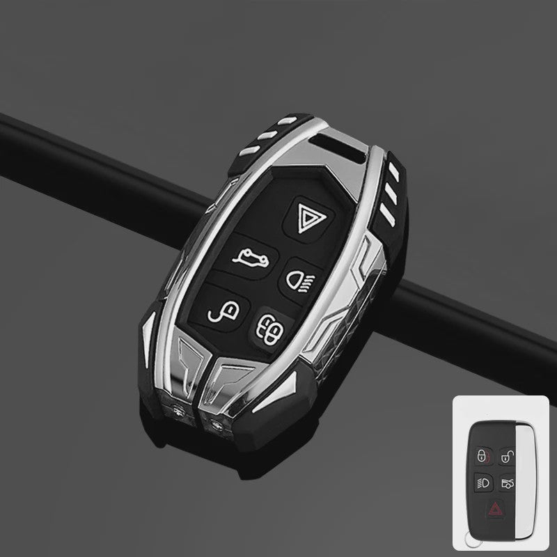 Luxe Autosleutel Cover Hoesje voor Land Rover & Jaguar - Beschermend & Stijlvol