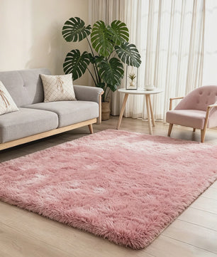 Superzacht Hoogpolig Vloerkleed - Pluizig & Luxueus voor Woonkamer, Slaapkamer & Kinderkamer
