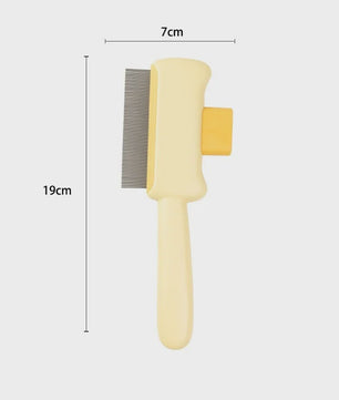 Zelfreinigende Hondentondeuse met één knop - Efficiënte Huisdier Haarverwijderaar & Borstel