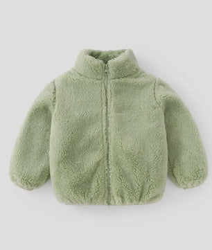 Zachte Pluche Kinderjas - Warm & Stijlvol voor Herfst/Winter