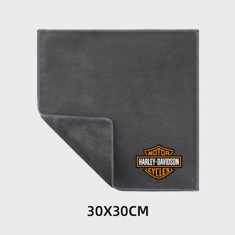 Set van 2 Harley Davidson Microvezel Doeken - Soft Drying Cloth voor Auto & Motor